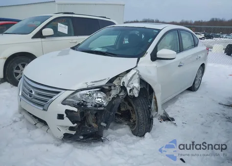 2015 Nissan Sentra z USA, uszkodzony, nr VIN 3N1AB7AP4FY265119